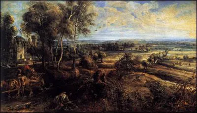 Which Baroque painter painted 'Autumn Landscape'?