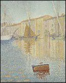 Which pointillist painter created 'La bouee rouge'?