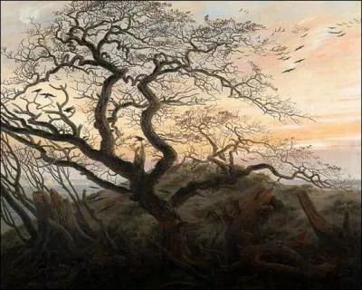 Which German painter painted 'The Raven Tree'?