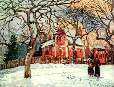 Which painter painted 'Chataigniers a Louveciennes'?