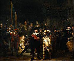 Which 17th century Dutch painter created 'La ronde de nuit'?