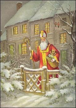 On what date do we celebrate Saint Nicholas in the North and East of France?