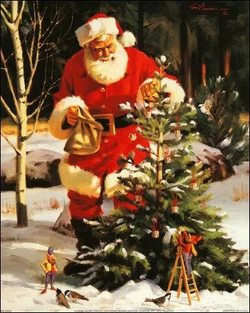 What is Santa's name in Finland?