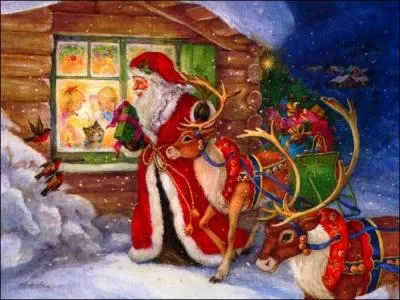 Santa has eight reindeer and each one has a name, which of these three does not exist ?