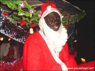 The most beautiful Christmas song I know is 'Noel noir' by Morel and Cokempot. It says: Dieu n'est pas negre, Dieu n'est pas blanc, au paradis du bon Jesus y pas d'pauvr' negre, y a pas ...