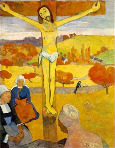 Who painted 'The Yellow Christ'?