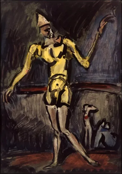 Who painted 'The Yellow Clown'?
