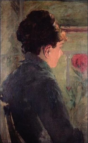 Who painted 'Etude a une fenetre'?