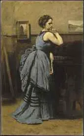 Who painted 'Lady in Blue'?