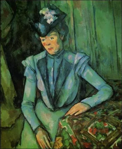 Who painted 'Lady in Blue'?