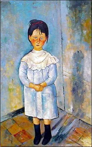 Who painted 'Girl in Blue'?