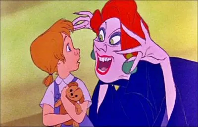 What is the name of the young orphan kidnapped by the horrible Madame Medusa ?