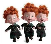 In which movie can we see these adorable redhead triplets ?