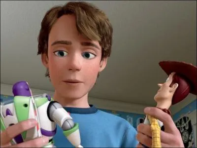 Who is this young boy whose 2 favorite toys are Woody the cowboy and Buzz Lightyear ?