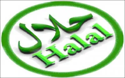 What does the word 'halal' mean?