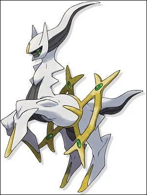Arceus is a legendary pokemon :