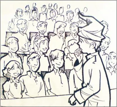 'All I had to do was say one measly line. Could I remember it? ' Who is 'I' in this quote?