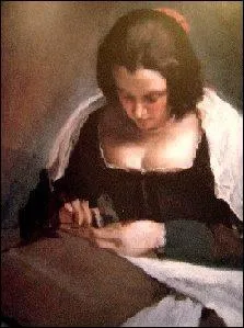 Who painted 'The Seamstress'?