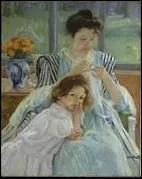 Who painted 'Jeune mere cousant'?