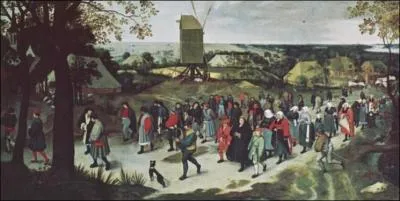 Who painted 'Cortege d'une noce paysanne'?
