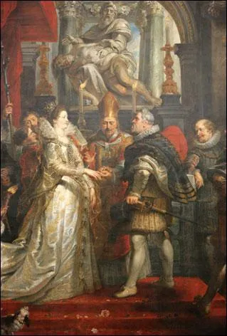 Who painted 'The marriage by proxy of Marie de Medicis'?