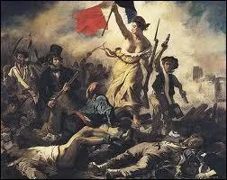 Who created this painting, a symbol of the French revolution of 1789?
