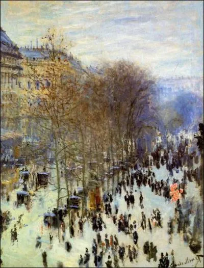 This painting is called 'Le boulevard ... ... '