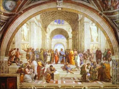 Which painter, who died aged 37, painted 'The School of Athens'?