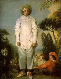 Which painter, who died at the age of 37, painted 'Pierrot'?