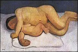 Which painter created 'Mere et enfant'?