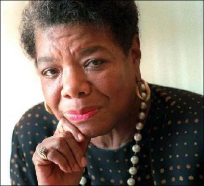 When did Oprah meet Maya Angelou?