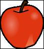 Which letter does the word 'apple' starts with?