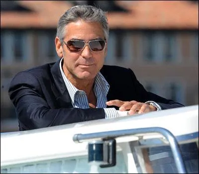 George Clooney is wearing...