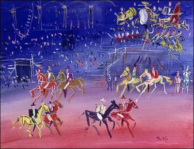 Who painted 'Cirque : parade equestre' ?