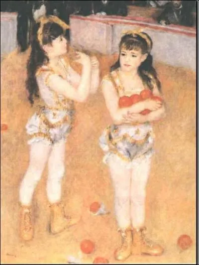 Who painted 'Au cirque Fernando'?