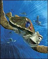 What 'highway' must Marlin and Dory take to get to Australia