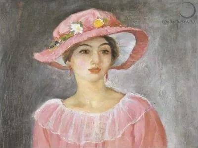 Who painted 'Le chapeau rose'?