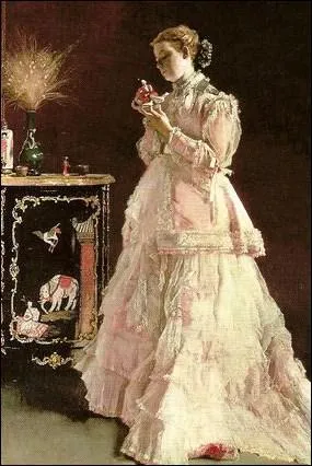 Who painted 'Woman in Pink'?