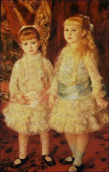 Who painted 'Rose et bleu'?