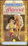 In 'Alanna : The First Adventure', who were the two people who cared for Thom and Alanna when they were children?