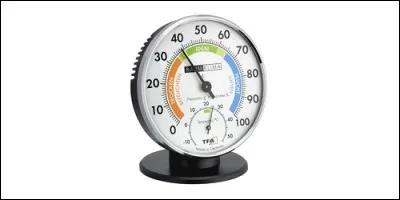 What does a hygrometer measure?