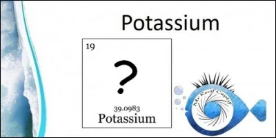 What is the symbol for potassium?