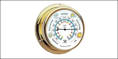 What does a barometer measure?