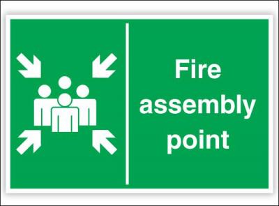 In the event of a 'major' fire at Analox, once a roll-call has been completed in our car park, where is the alternative Fire assembly point?