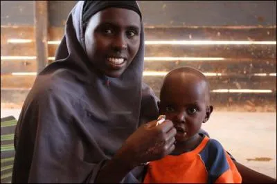 What is the name of the special peanut paste that saves children from deadly malnutrition