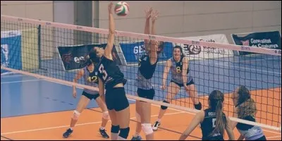 How high is a volleyball net?