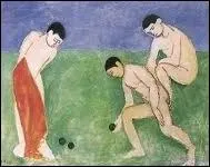 Which painter painted 'Joueurs de boules'?