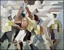 Which Cubist painter created the painting 'Rugby'?