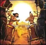 What is the name of the Egyptian prince who will liberate the Hebrew people?