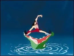 How does the evil Captain Hook disappear in 'Peter Pan' ?